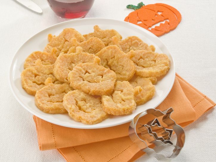 Formine di zucca fritta