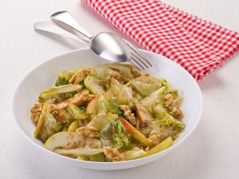 Scarola, pere e noci