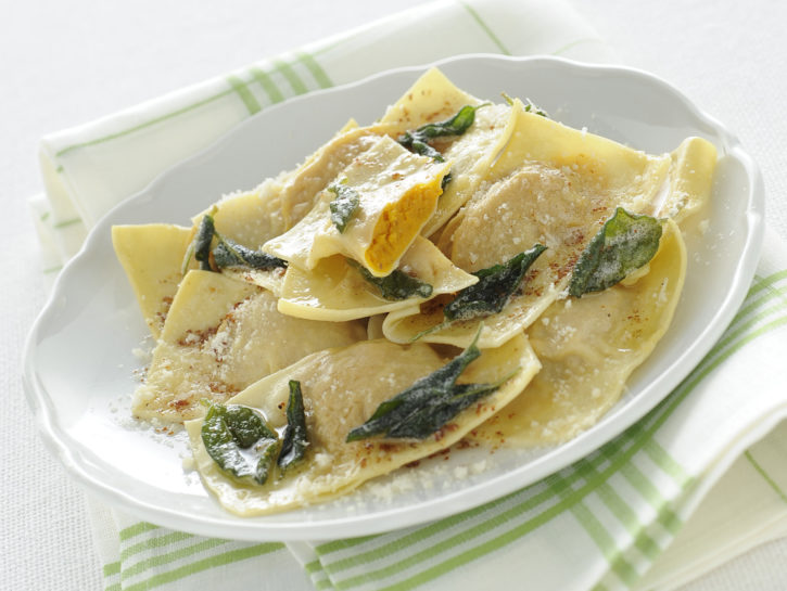 Tortelli di zucca e amaretti