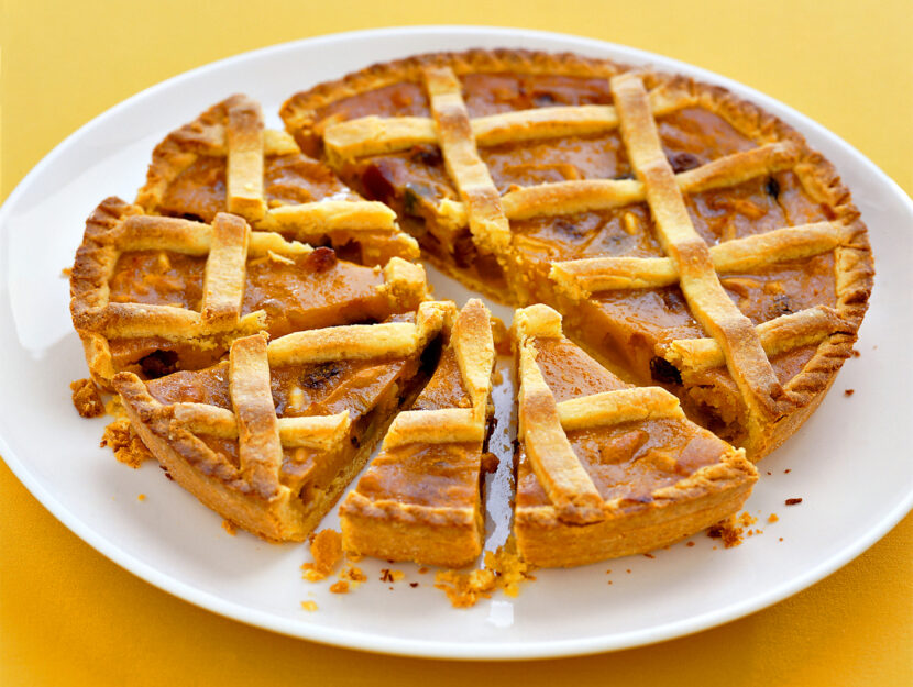 Crostata ai canditi e zucca siciliana