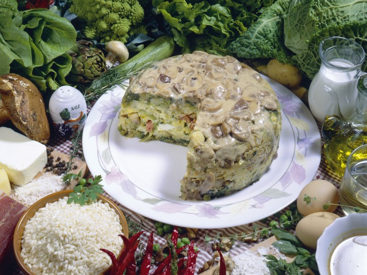 Gran timballo di verdure
