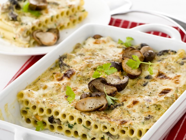 gratin-di-ziti-ai-funghi-misti foto