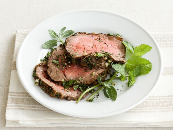 Roast beef in crosta di erbe aromatiche