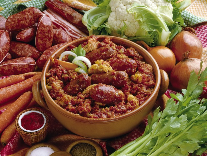Salsicce con il cavolfiore