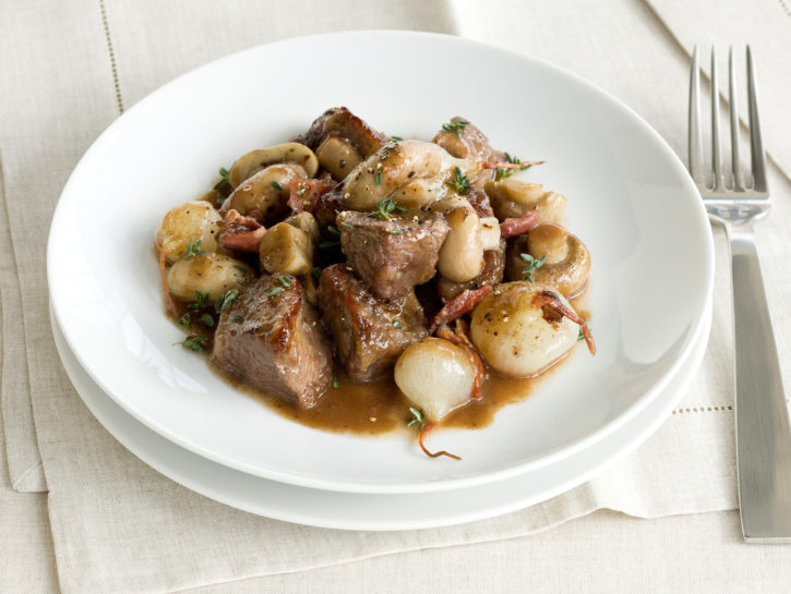 Boeuf bourguignon o spezzatino alla borgognona