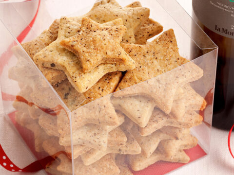 Stelline con pecorino e olive verdi
