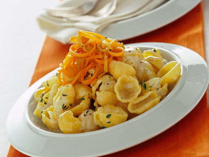 Gnocchi con gorgonzola e pere