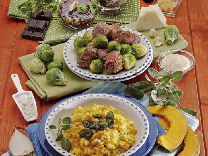 Riso alla zucca con salvia