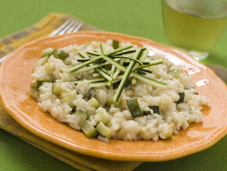 Risotto alle zucchine e taleggio