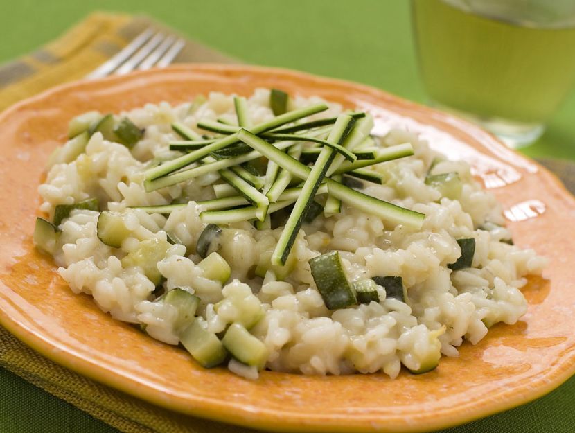 risotto-alle-zucchine-e-taleggio preparazione