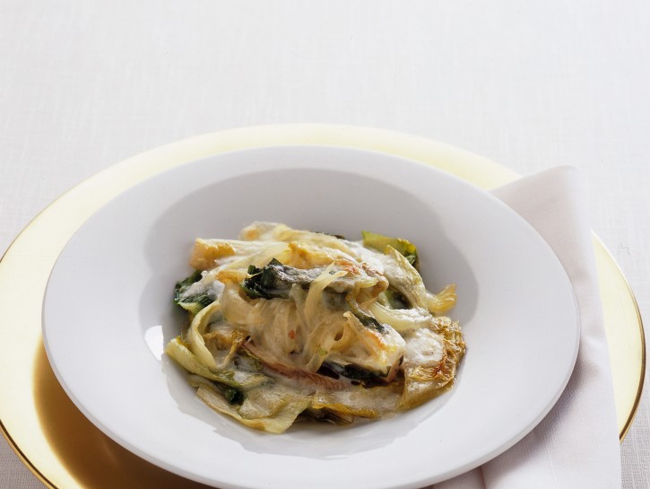 Scarola venafrana in crema di caciocavallo