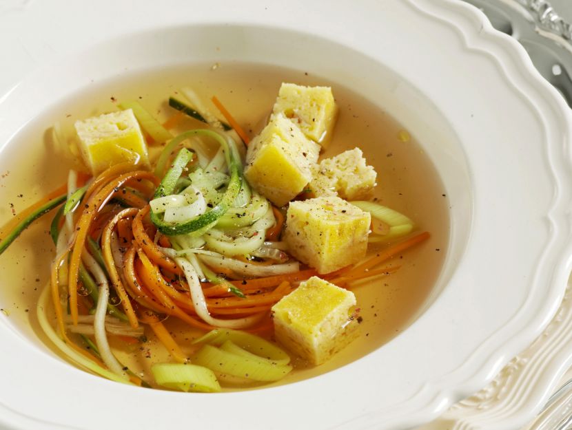 zuppa-imperiale-in-consomme ricetta