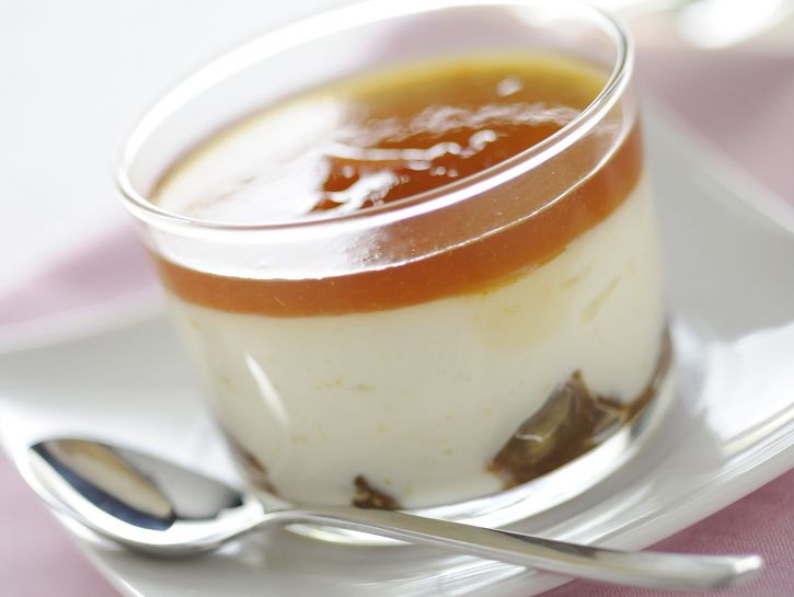 Budino di ricotta e datteri