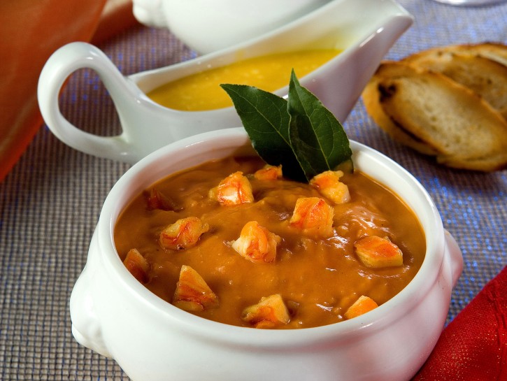 Zuppa cremosa di aragosta