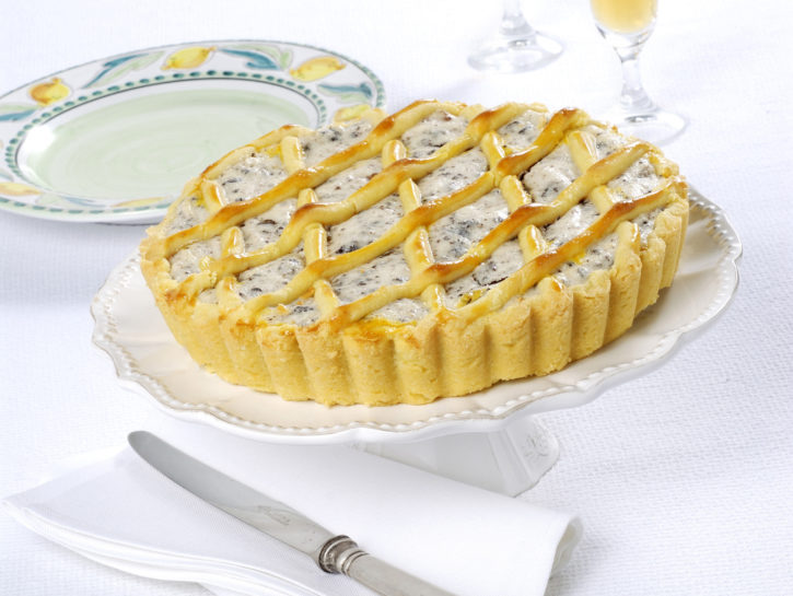 Crostata di ricotta con i canditi