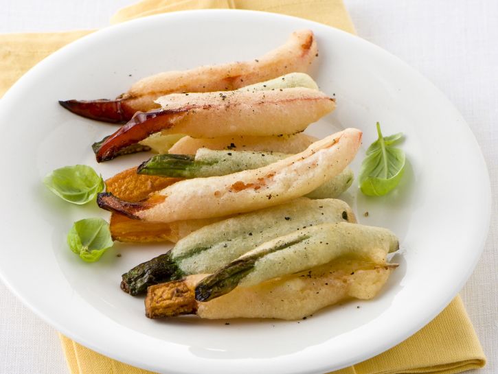 Frittelle di verdure in pastella