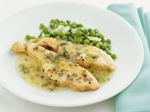 Scaloppine profumate con finocchietto e pepe