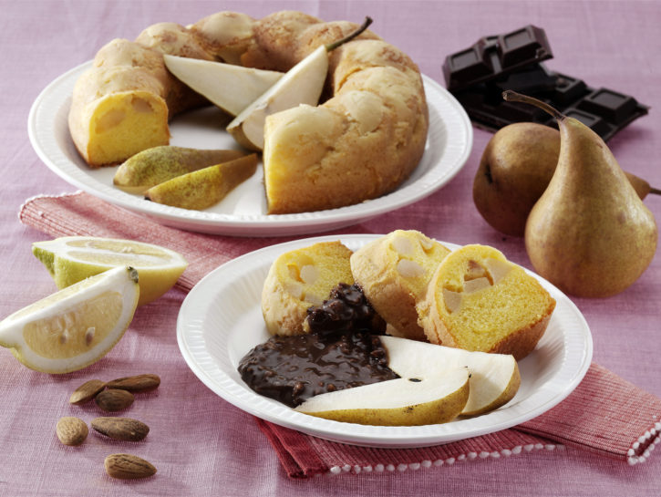 Ciambella dolce alle pere