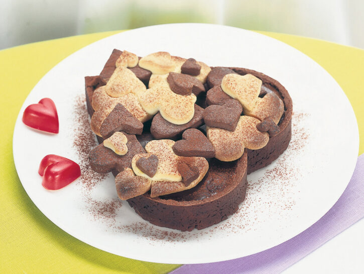 Crostata alla crema caramellata di cioccolato