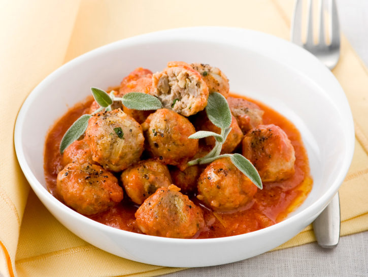 Polpette al sugo piccante