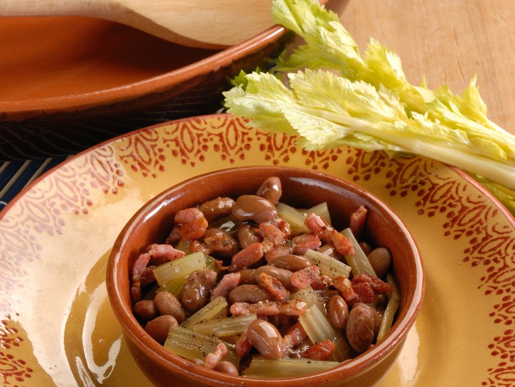 Fagioli con pancetta