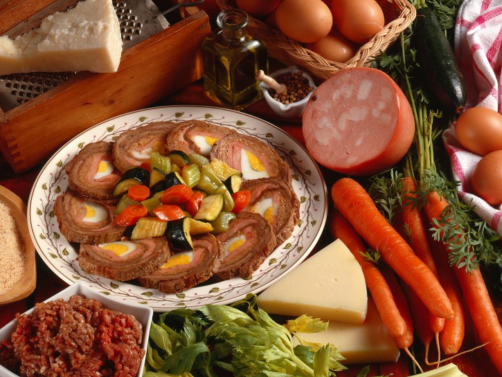Braciolone ripieno arrosto