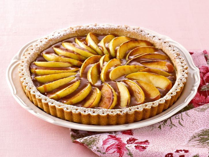 crostata-di-mele-con-salsa-toffee immagine