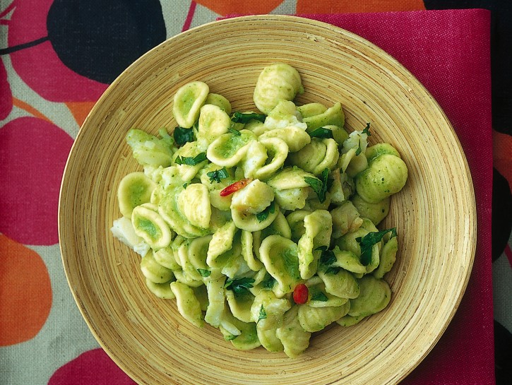 Orecchiette al baccalà e broccoli