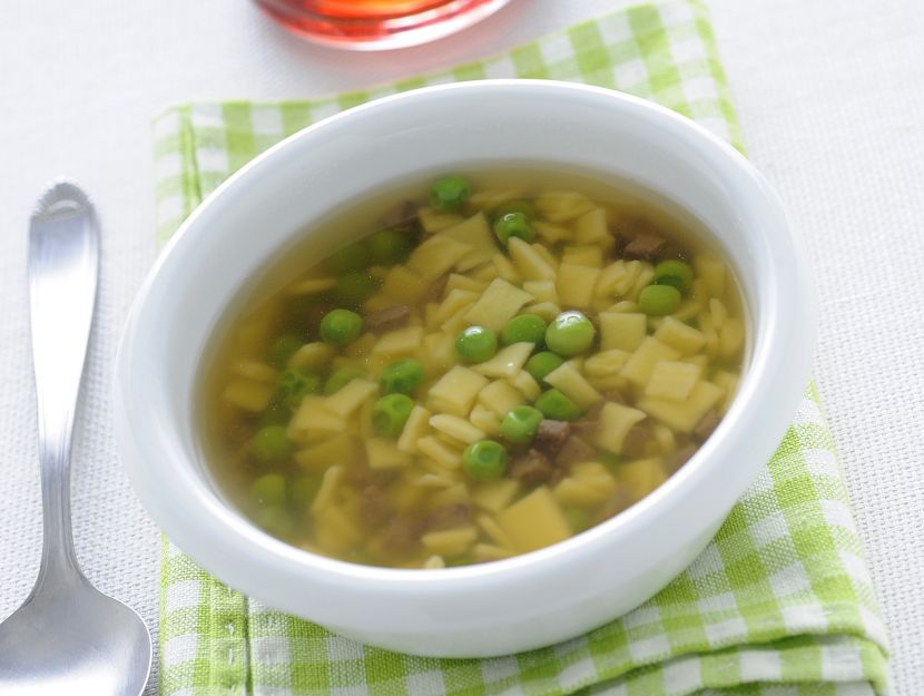 quadrucci-in-brodo-con-fegatini ricetta