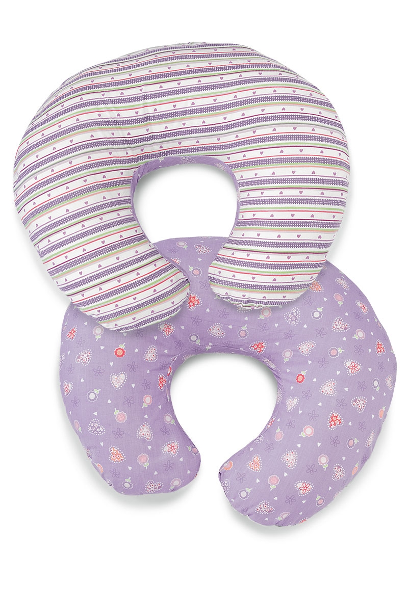 Boppy Ragazze in Pile Rosa Copricuscino e l'allattamento 