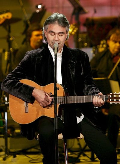 Andrea Bocelli, concerto per l'Abruzzo al Colosseo