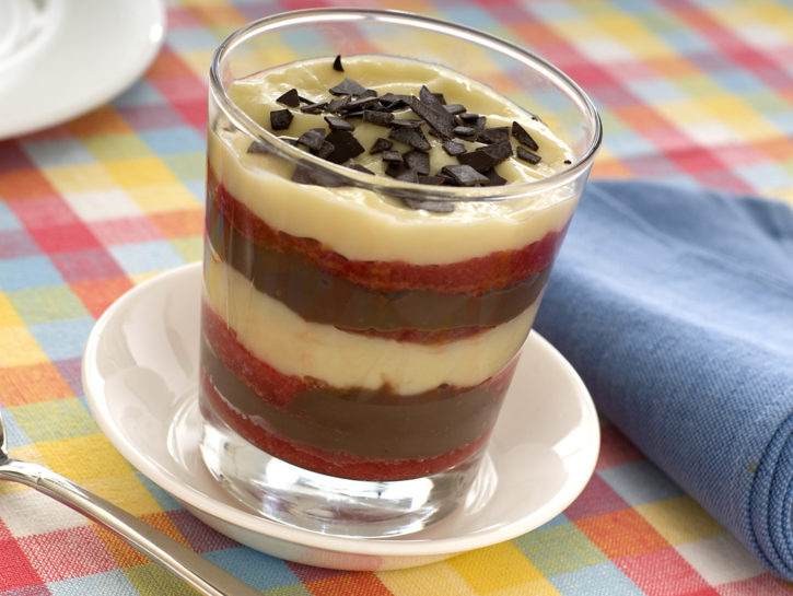 Coppe di zuppa inglese rapida