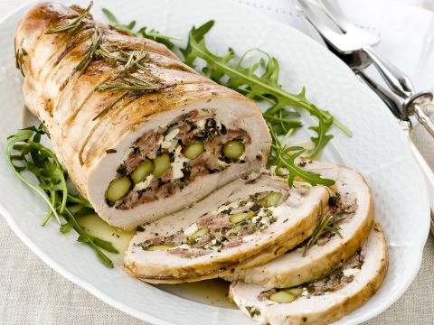 Fesa di tacchino alla pancetta