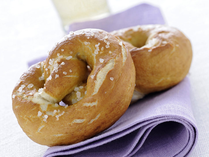 Nodi di pane al sale grosso