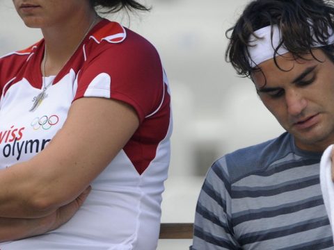 Federer, una moglie come fan