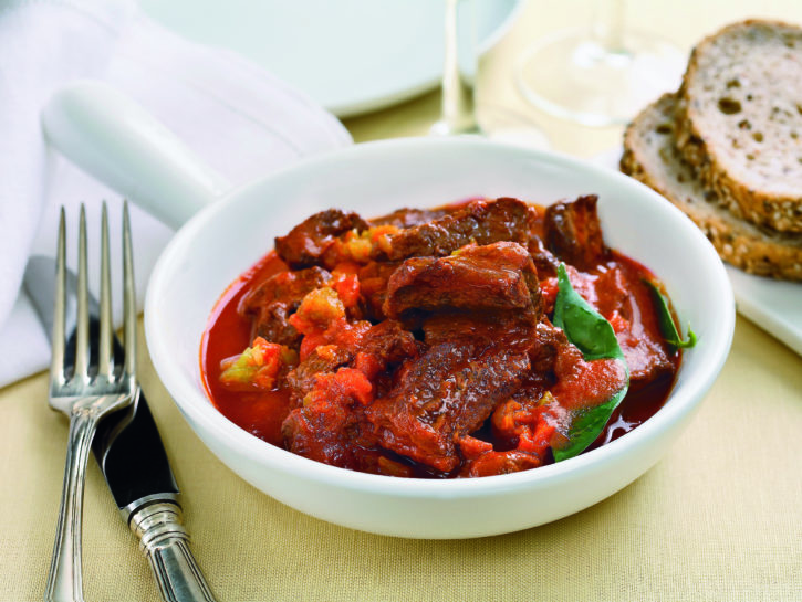 Capriolo in salmì alla carnica