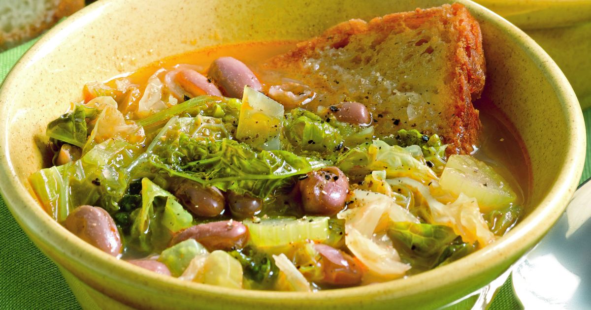 Ricetta Inverzà Zuppa di fagioli e verza Donna Moderna