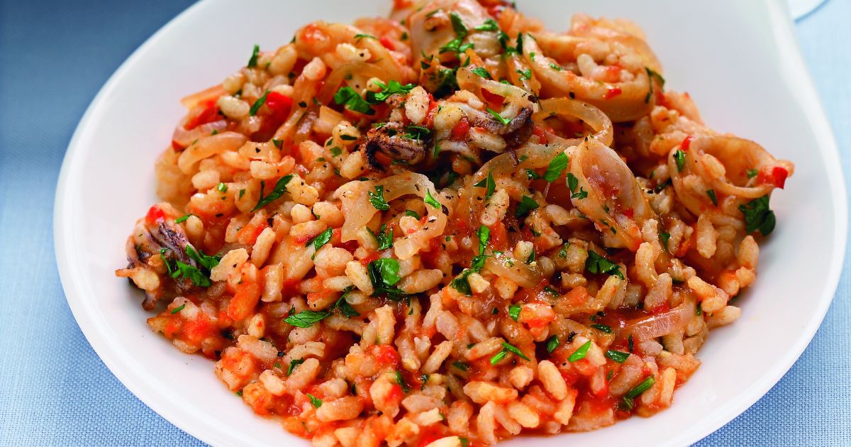 Ricetta Risotto coi calamari Donna Moderna