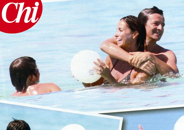 Cristina Parodi, tuffi in famiglia