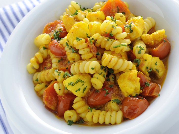 Fusilli allo scorfano e zafferano