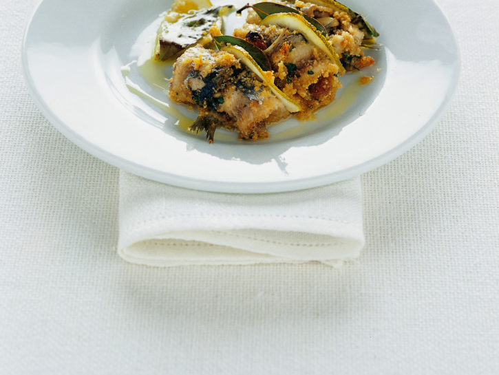 Sarde a beccafico alla siciliana
