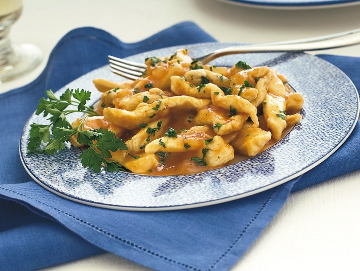 Straccetti di pollo al pomodoro