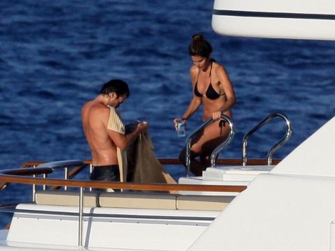 Cindy Crawford si gode Saint Tropez