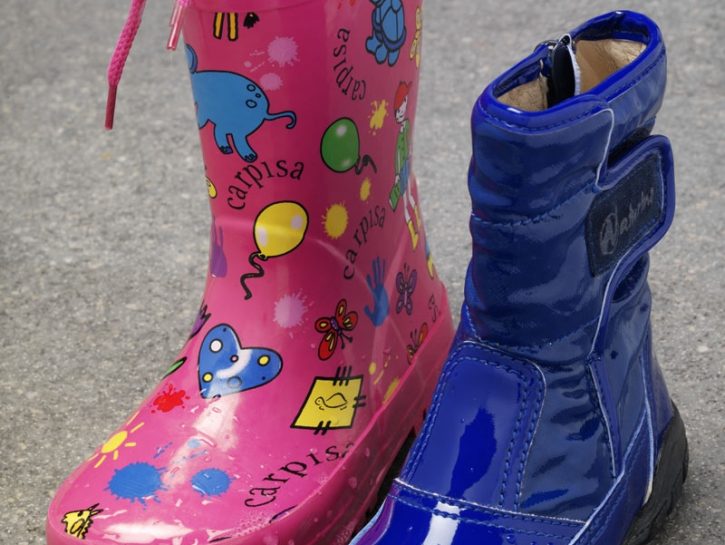 Le scarpe comode per i bambini