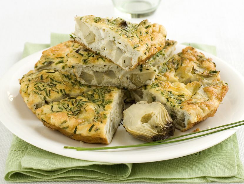 frittata-ai-carciofi-e-formaggio