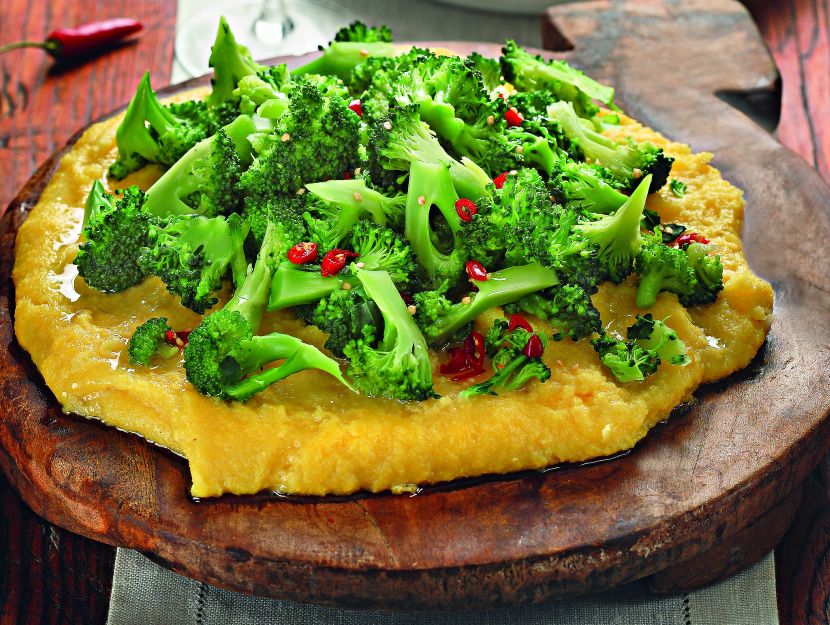 polenta-e-broccoli