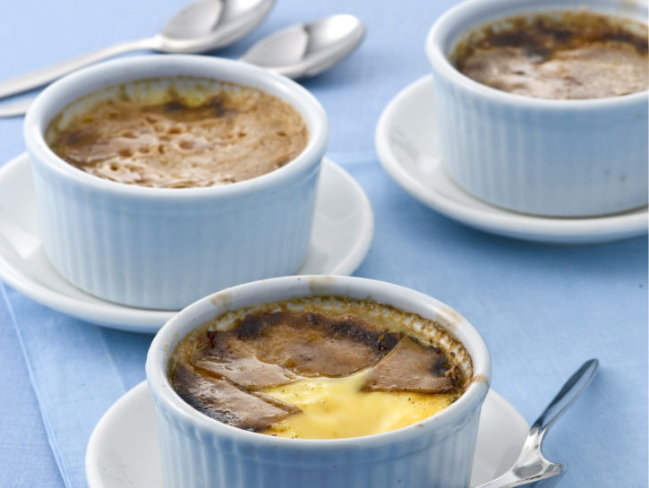 Crème brulée in cocotte