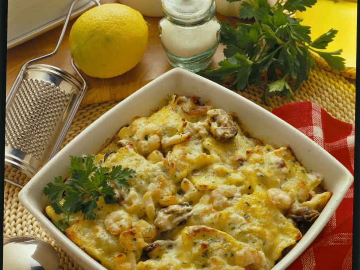 Ravioli misto mare