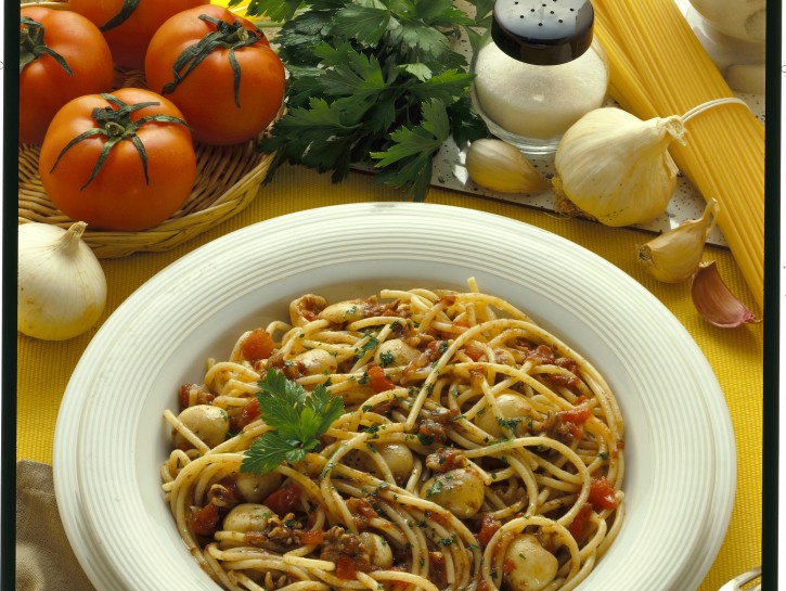 Spaghetti con le seppie