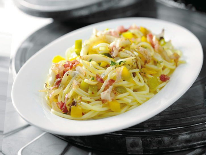 Spaghetti mare e terra